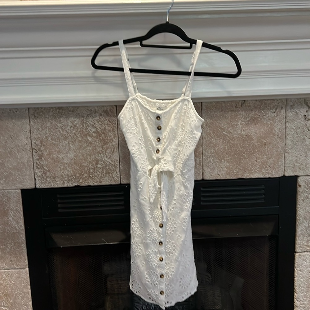 Hollister White X small dress